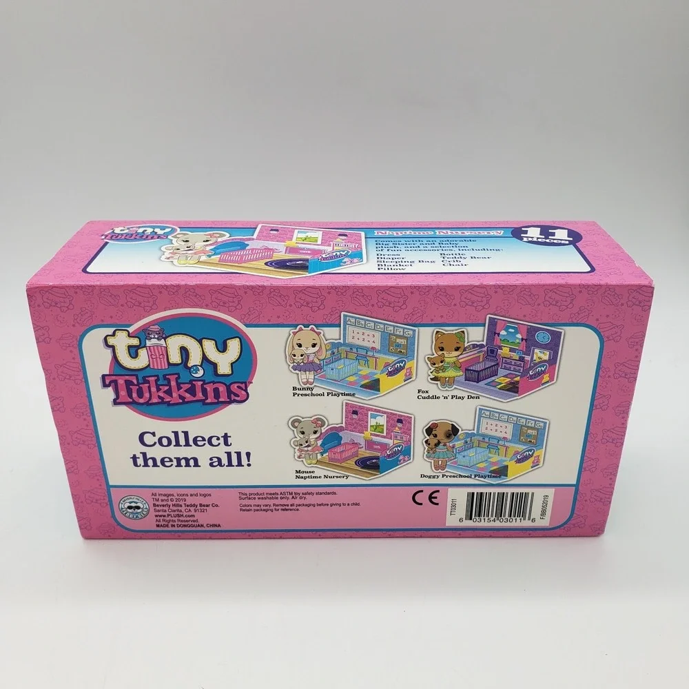 Tiny Tukkins‎ Mouse Naptime Nursery Core Pack Brand New